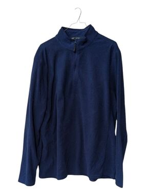 Outdoor Life Deep Blue Quarter-Zip Fleece Pullover